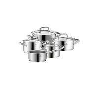 WMF Gourmet Plus Set di pentole 5 pezzi Cromargan argento