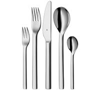 WMF habitum - servizio di posate da 60 pezzi per 12 persone forchetta - Coltello da tavola - cucchiaio da tavola Cucchiaini da Caffè Torta Forchetta da servizio in acciaio inox lucidato lavabile in lavastoviglie