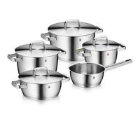 WMF Iconic 5-teilig Topf-Set - silber