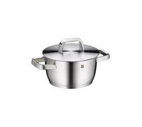 WMF Iconic - Pentola piccola 18 cm, coperchio in metallo, pentola a induzione 2,3 l, piccola pentola, acciaio inox Cromargan lucido, non rivestita
