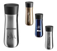 WMF Impulse - Tazza termica da 350 ml, apertura a 360°, tazza da caffè