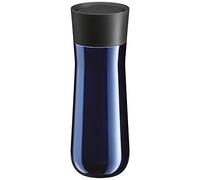 WMF Impulse - Tazza termica da 350 ml, con chiusura automatica, apertura a 360°, mantiene le bevande calde per 8 ore e fredde per 12 ore, blu