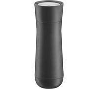 WMF Impulse - Tazza termica da 350 ml, con chiusura automatica, apertura a 360°, mantiene le bevande calde/fredde per 1-2 ore, grigio scuro