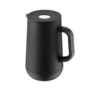 WMF, Impulse - Thermos da 1 l, per tè o caffè, chiusura a pressione, mantiene le bevande fredde e calde per 24 ore, colore: nero