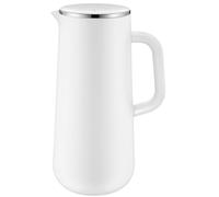 WMF Impulse Thermos da 1 l, Thermos per caffè o tè, Tappo a Vite, Mantiene Le Bevande Fredde e Calde per 24 Ore, Thermos per caffè o tè, Bianco, Acciaio Inossidabile, plastica