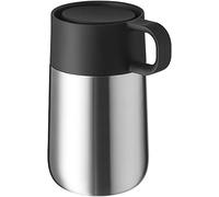 WMF Impulse Travel Mug, tazza termica in acciaio inox, 0,3 l, chiusura automatica, apertura a 360°, mantiene le bevande calde per 6 ore e fredde per 12 ore, opacizzata