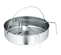 WMF - Inserto Cestello Vapore Forato e Supporto per Pentola a Pressione, acciaio inox 18/10, Diametro da 22 cm