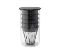 WMF KÜCHENminis Salat-to-go elektrische Reibe grigio/black 04 1640 0011