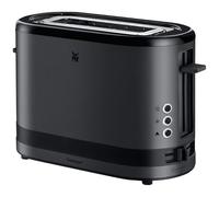 WMF Küchenminis - Tostapane a 1 fetta con inserto per panino, per 1 disco XXL, funzione scongelamento, tostapane a fessura lunga con 7 livelli di doratura, 600 W, in acciaio inox, nero opaco