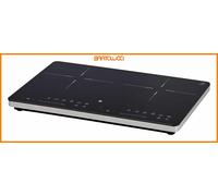 WMF Kult X Nero Superficie piana Piano cottura a induzione 2 Fornello(