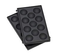 WMF Lono Snack Master - Set di piastre per muffin, per cupcake maker, 2 set di piatti rimovibili, antiaderenti