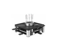 WMF Lumero 61.3020.1009 griglia per raclette 8 persona(e) 1960 W Nero, Acciaio i