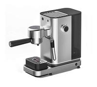 WMF Lumero - Macchina per caffè espresso, 1400 Watt, 3 inserti, per 1-2 tazze di caffè espresso, anche per cialde, 15 bar, superficie di appoggio, ugello per schiumalatte in acciaio inox opaco