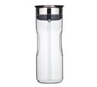 WMF Motion Water Carafe 0.8 Litre Height 24 cm Glass Carafe Closeup Silicone Lid