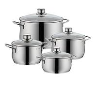 WMF Pentole 4 Pezzi, Acciaio Inossidabile, 20 cm