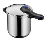 WMF Perfect Plus One Pot - Pentola a pressione a induzione, 8,5 l, con protezione della fiamma, grande segnale di cottura, 2 livelli di cottura, manico con coperchio rimovibile, regolatore di livello
