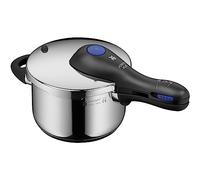WMF Perfect Plus One Pot - Pentola a pressione a induzione, 2,5 l, con protezione della fiamma, grande segnale di cottura, 2 livelli di cottura, manico con coperchio rimovibile, regolatore di livello