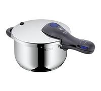 WMF Perfect Plus Pentola a Pressione 4,5 L in Acciaio Inox 18/10 Cromargan ø 22 cm, Pentola Induzione e Gas, Fondo Transtherm Triplo Strato