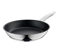 WMF Permadur Advance Padella in acciaio inox con rivestimento in Cromargan, adatta al forno e alle piastre ad induzione, da 28 cm