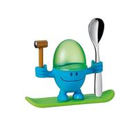 WMF Portauovo McEgg Bimbo con Cucchiaio Acciaio Inox, Plastica, Blu