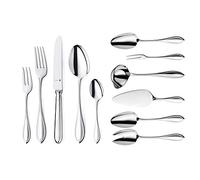 WMF Premiere Servizio posate 66 pezzi, servizio per 12 persone, manicatura ergonomica, Cromargan protect, lavabile in lavastoviglie, lame forgiate, confezione premium
