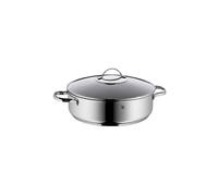 WMF Servier-Schmorpfanne mit Glasdeckel 28cm argento