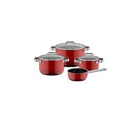 WMF Set di pentole 4 pz. FUSIONTEC MINERAL PRO Passion Red rosso scuro
