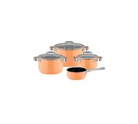 WMF Set di pentole 4 pz. FUSIONTEC MINERLA PRO Papaya Orange arancione