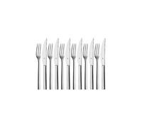 WMF Set di posate da bistecca NUOVA, 12 pezzi, Cromargan argento