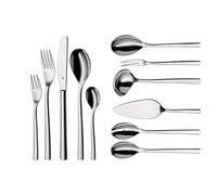WMF Set di Posate Palermo per più Persone, costituito da Diversi Elementi, Acciaio Inox, Acciaio Inox, 66-Teilig