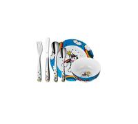 WMF Set di posate per bambini, 6 pezzi multicolore