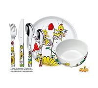 WMF Set posate bimbo Ape Maya, 6 pezzi, posate acciaio inox 18/10