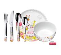 WMF Set posate bimbo Principessa Anneli, 6 pezzi, posate acciaio inox 18/10