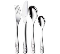 WMF Set posate bimbo Safari, 4 pezzi, posate colorate, posate acciaio inox 18/10