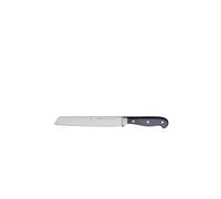 WMF Spitzenklasse Plus - Coltello da pane a doppia onda, 31,5 cm, prodotto in Germania, Performance Cut, manico XL, lama da 20 cm