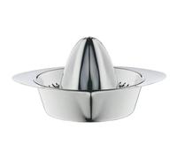 WMF Spremiagrumi gourmet con contenitore, Ø 9 cm, spremiagrumi manuale per arance, limoni, lime, acciaio inossidabile Cromargan opaco, lavabile in lavastoviglie