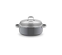 WMF Tegame con coperchio in vetro FUSINTEC MINERAL PRO 6ml/28cm Platinum grigio