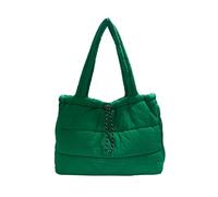 WMFASBAG Borsa a tracolla trapuntata Borsa per palude di capacità per Women Holiday Party (verde)