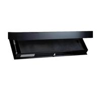 WMFASBAG Scaffale di deposito magico magico in legno montato a parete a parete scaffale galleggiante (nero) (b)