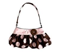 WMFASBAG Women Pleated Top Handle Bag with Wooden Buttons Crescent Bags Large Capacity Cloud-Shaped Tote Purses for Dating, Party, Shopping, Traveling