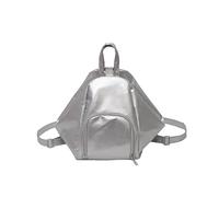 WMFASBAG Women Women PU FASHY THECH BASS SCHEDA SCATTURA SCATCHE GIORNALE GIORNALE (argento)