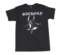 WMG Bathory Goat Black Metal Band Men's T-Shirt Black Black M