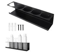 WMLBK Scaffale per bottiglie spray, supporto per bombole spray, da parete, per lattine, per officina, 1 pezzo