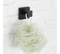 WMMIN Mensole per Il Bagno Portasciugamani Portasciugamani in Acciaio Inox 304 Nero, Porta scopino, Distributore di Sapone, Gancio per portasciugamani Set di Accessori per Il Bagno per c