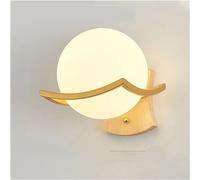 Wmmner Applique da Parete, Applique da Parete Moderna, Lampada da Parete Decorativa a Led Lettura Notturna in Ferro Accanto Alla Lampada Scala Di Casas V-Intage Loft Sconce Lampade da Parete Glass Bal