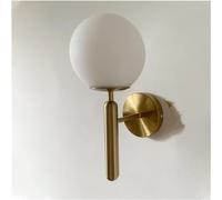 Wmmner Applique da Parete, Applique da Parete Moderna, Lampada da Parete Decorativa a Led Lettura Notturna in Ferro Accanto Alla Lampada Scala Di Casas V-Intage Loft Sconce Lampade da Parete Glass Bal