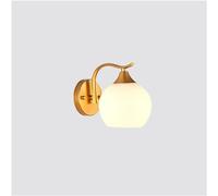 Wmmner Applique da Parete, Applique da Parete Moderna, Lampada da Parete Decorativa a Led Lettura Notturna in Ferro Accanto Alla Lampada Scala Di Casas V-Intage Loft Sconce Lampade da Parete Glass Bal
