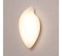 Wmmner Applique da Parete Camera Moderna Acrylic Princess Room Atmosphere Light 10W Led 3 Mode Lampada da Parete Semplice Corridoio Washer da Parete White Wall Mounted Wall Lights Wall Mount Light