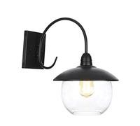 Wmmner Applique da Parete, Impermeabile per Esternill Lampada in Metallo Ferro Battuto E27 E-Dison Applique da Parete 3 Stili Retro Illuminazione Interna Lanterna da Parete per Patio Porta Balcone Lam