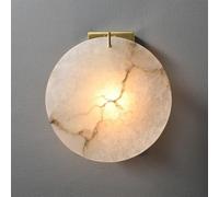 Wmmner Applique da Parete in Alabaper Interni Modern Gold Bathroom Vanity Apparecchio Di Illuminazione a Parete Lampada da Parete in Ottone Spazzolato Nordico Lampada da Parete in Marmo Naturale Della